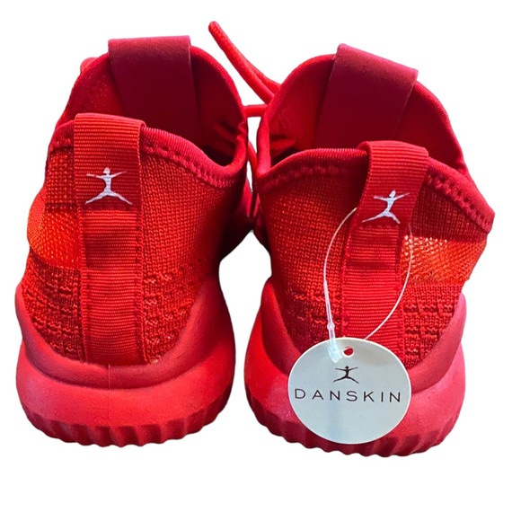 Danskin red, ultra light memory foam comfort sneakers size 5.5 NWT - Picture 3 of 4